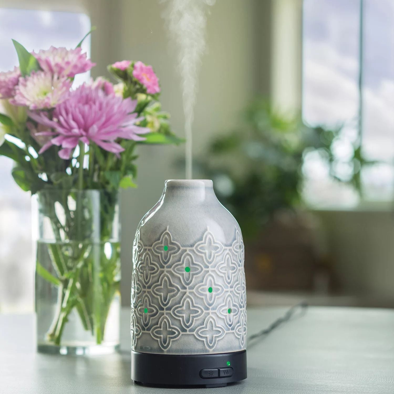 Airomé Jasmine Ultrasonic Essential Oil Diffuser