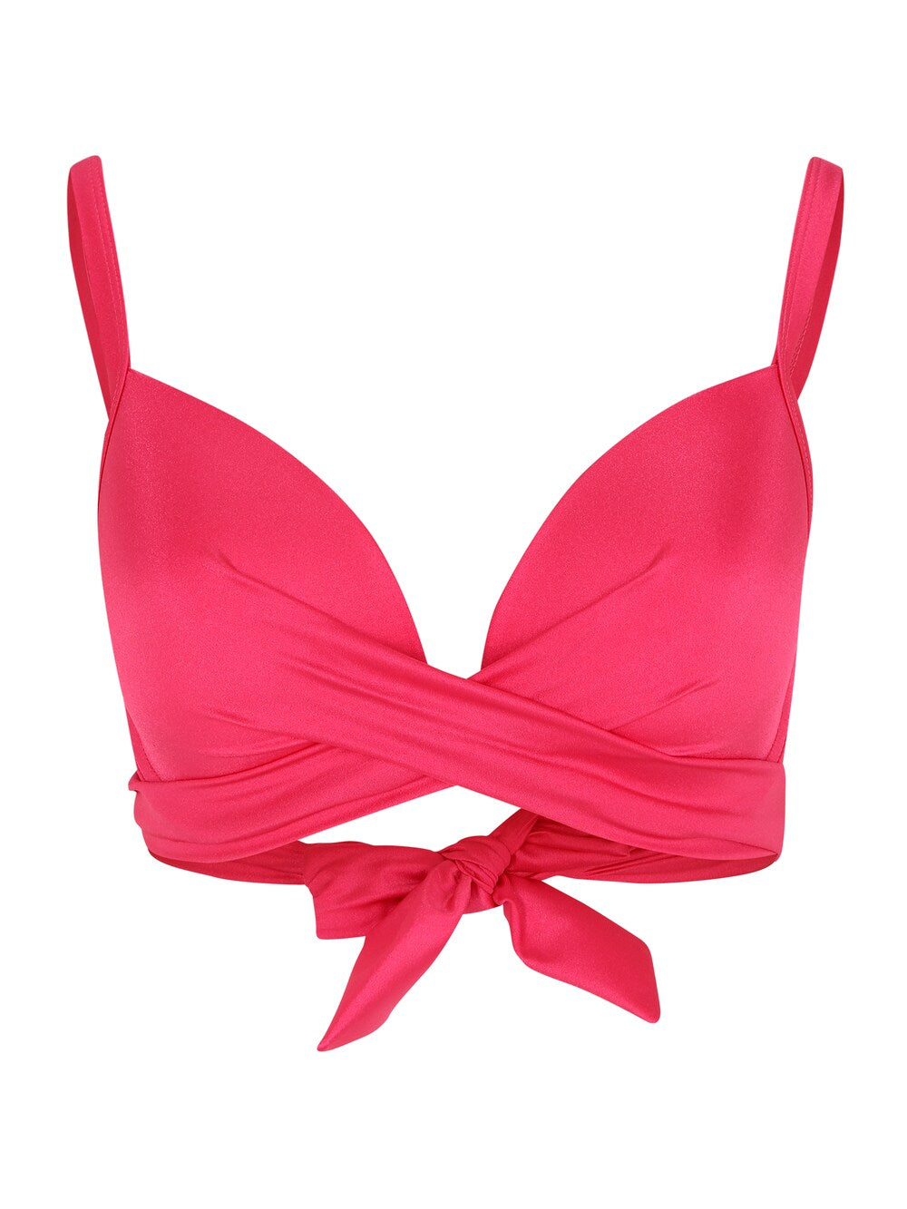 T-shirt bikini top Hunkemöller Grenada, pink