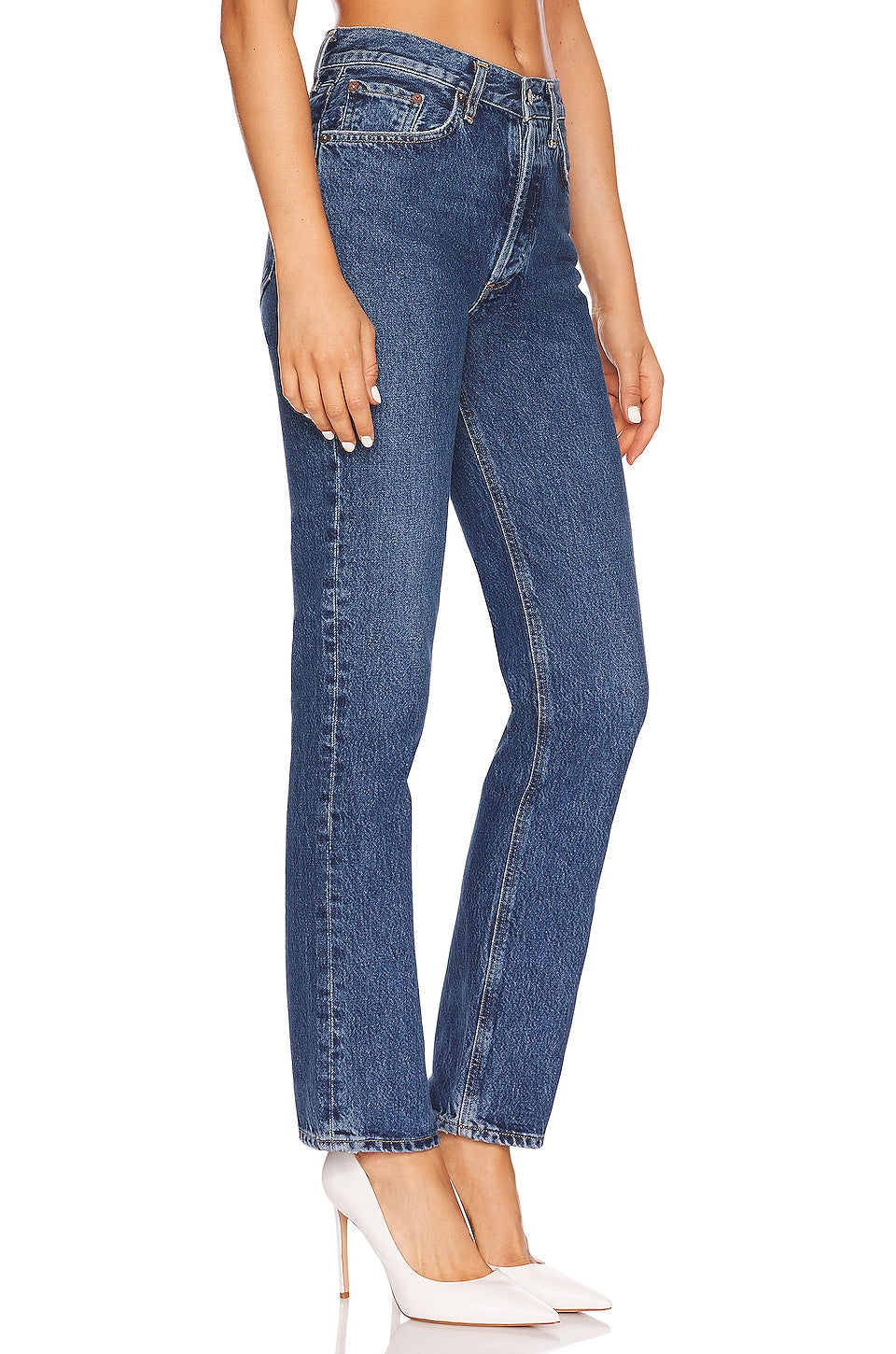 AGOLDE Lana Mid Jeans, Sphere color