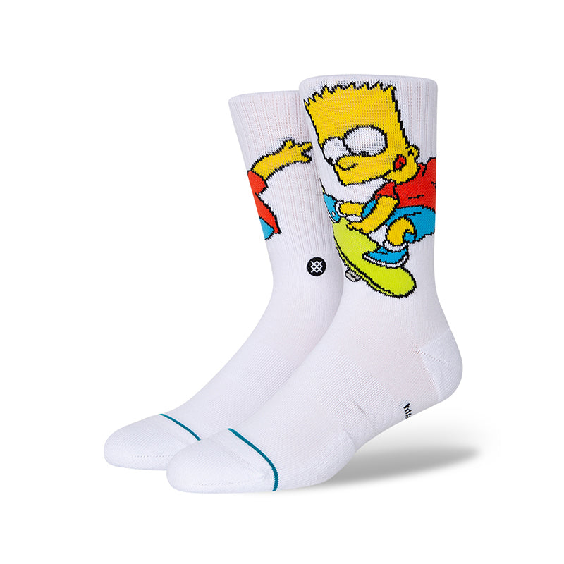 Stance Unisex Mid Calf Socks Light Blue