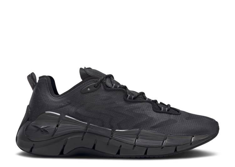 حذاء رياضي Reebok ZIG KINETICA 2 'TRIPLE BLACK' باللون الأسود