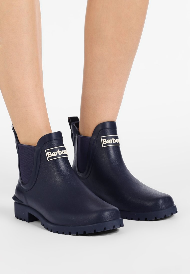 Barbour rubber boots, dark blue