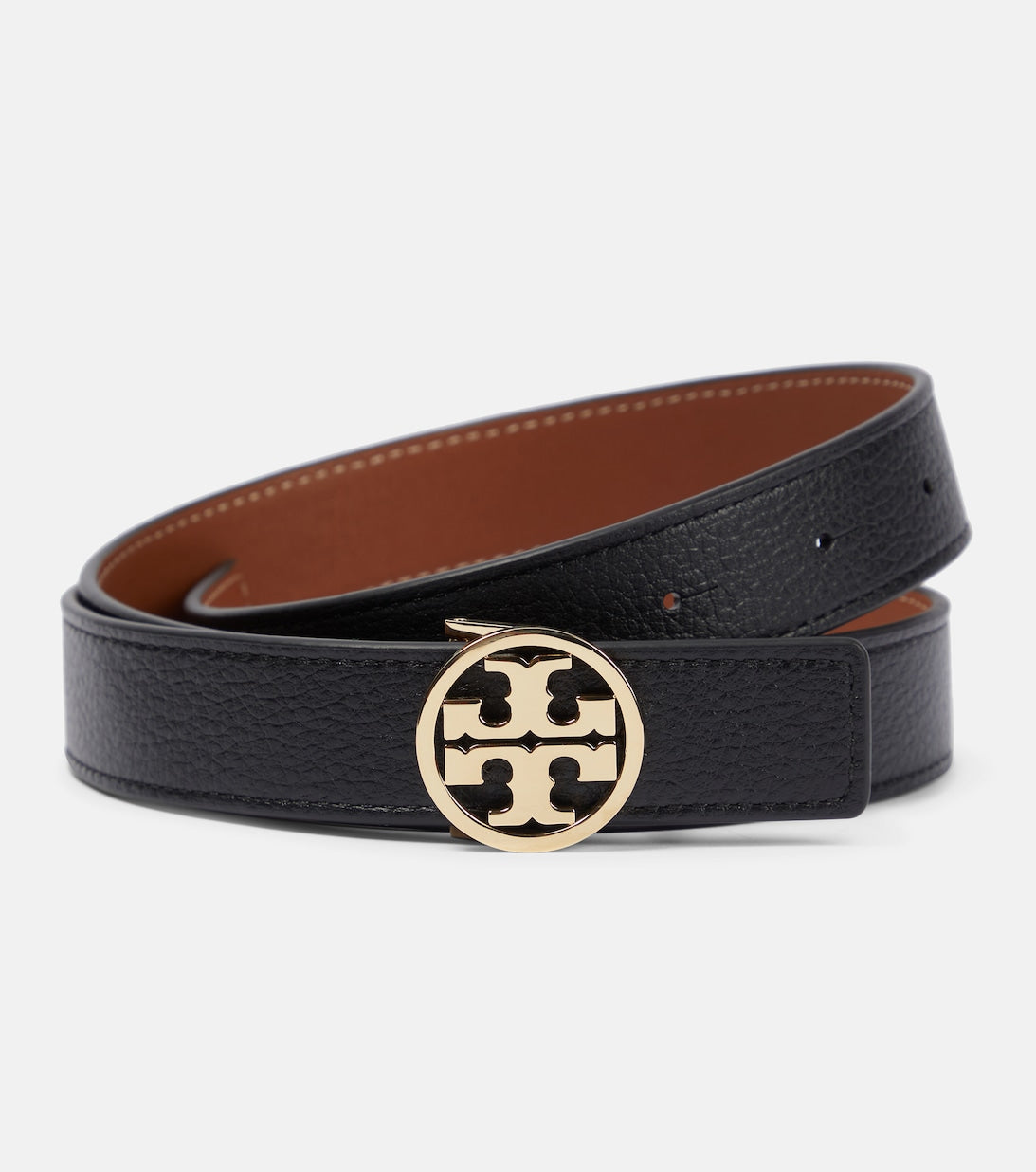 Miller Tory Burch Reversible Leather Belt, Multicolor