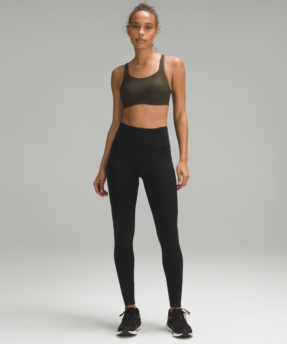 Lululemon High Rise Fast and Loose Leggings, Black