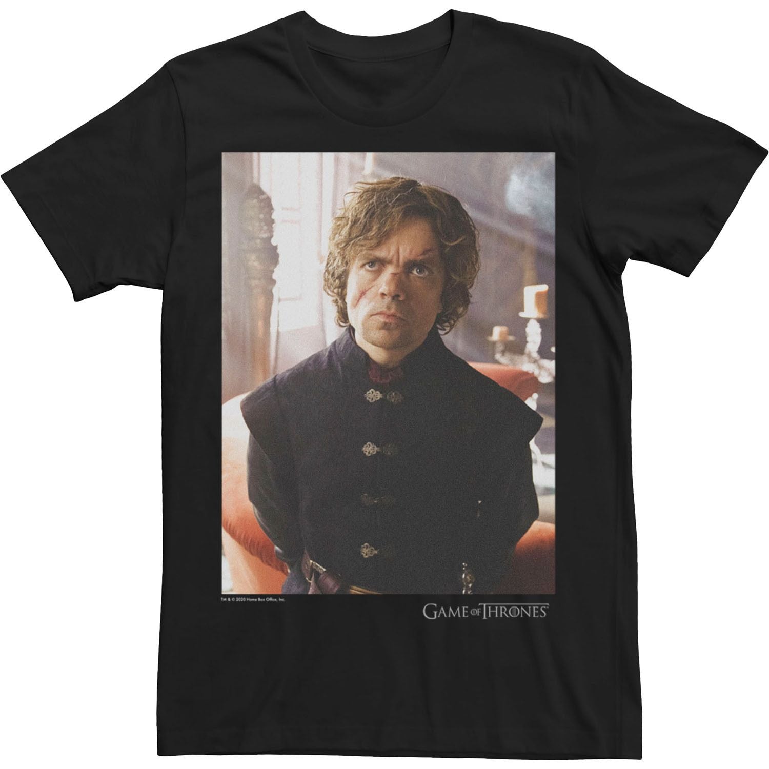 Men's T-shirt with a portrait of Tyrion Lannister "Game of Thrones" Licensed Character