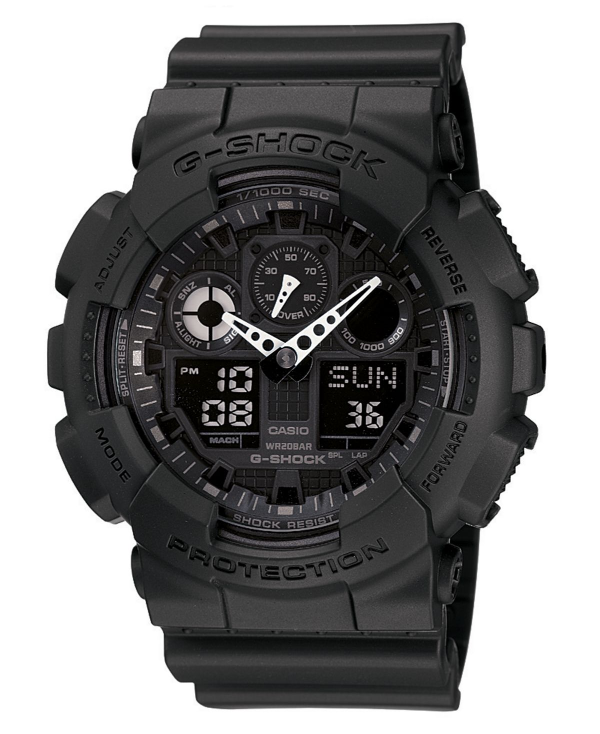 Black Resin Men's Watch 55mm G-Shock