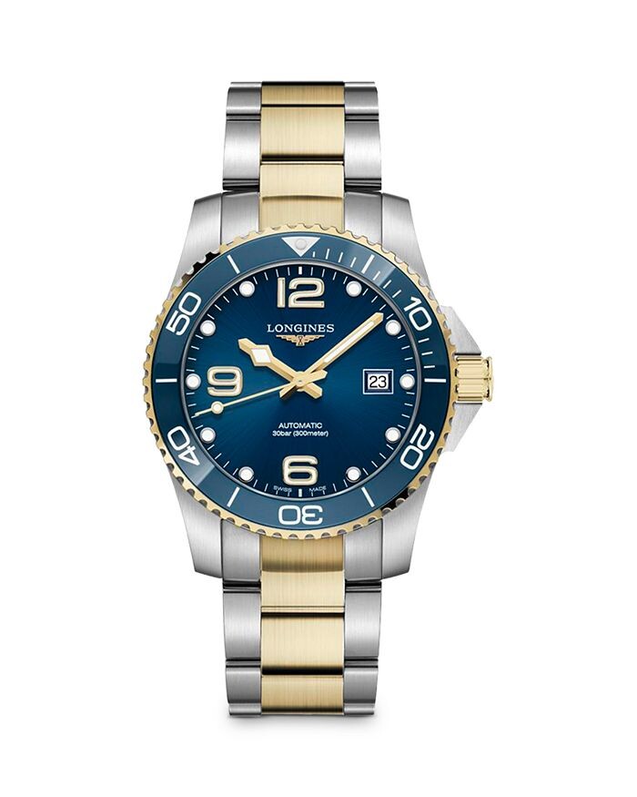 Longines HydroConquest stainless steel watch, 41 mm