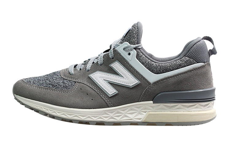 New Balance NB 574 Sport Lifestyle Unisex Sneakers, Grey/White