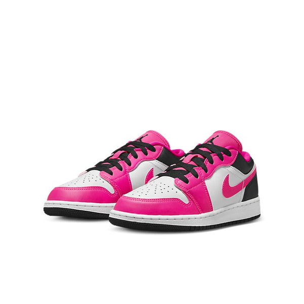 حذاء رياضي (GS) Air Jordan 1 Low 'Fierce Pink'، وردي