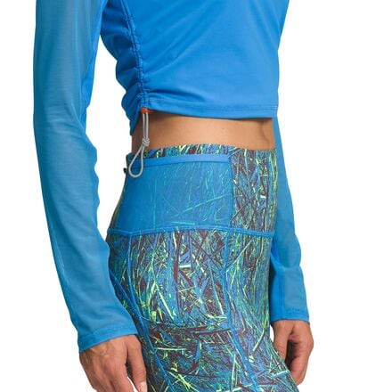 Trailwear QTM Long Sleeve Shirt - Women's The North Face Super Sonic Blue color