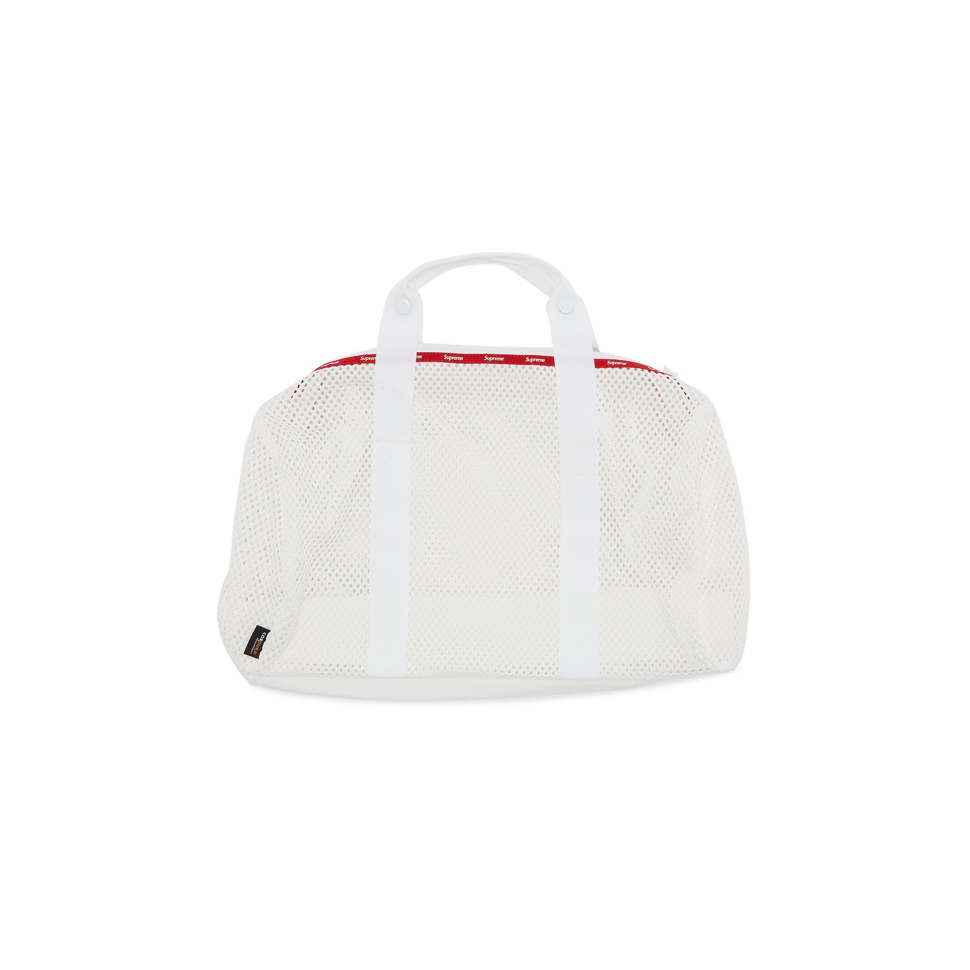 Supreme Mesh Duffle Bag - White