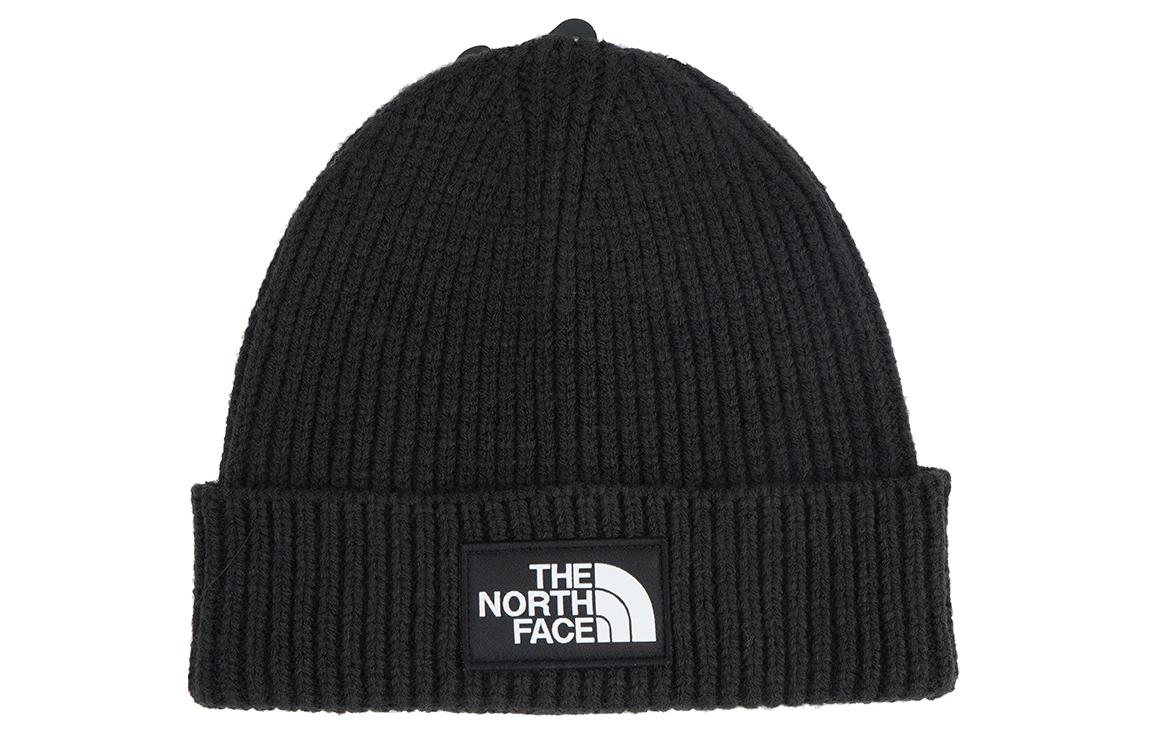 THE NORTH FACE Unisex Clothing Collection THE NORTH FACE Beanie Hat, Black - Round Crown