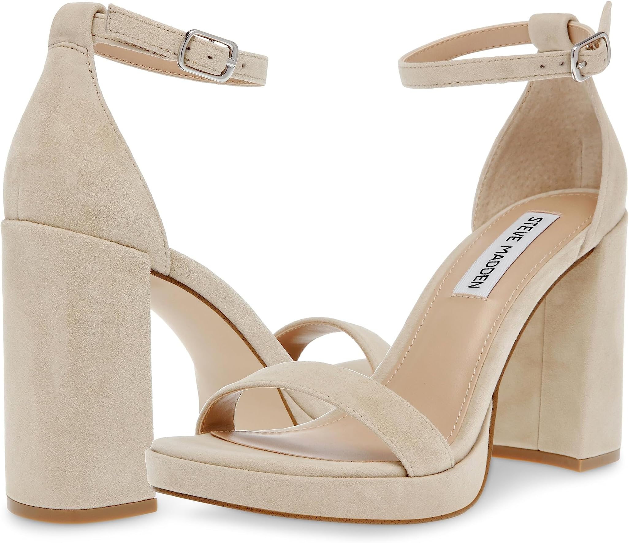 Susan Steve Madden sandals, Sand Suede