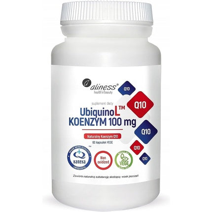 Kaneka's Ubiquinol، CoQ10 الطبيعي، 100 مجم، 60 كبسولة نباتية، Alness