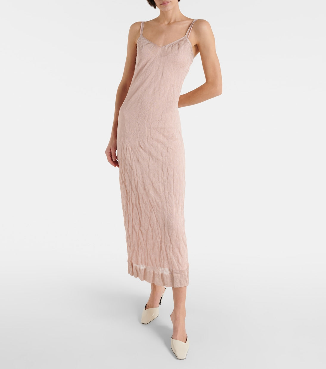 Peggy Altuzarra maxi dress, beige