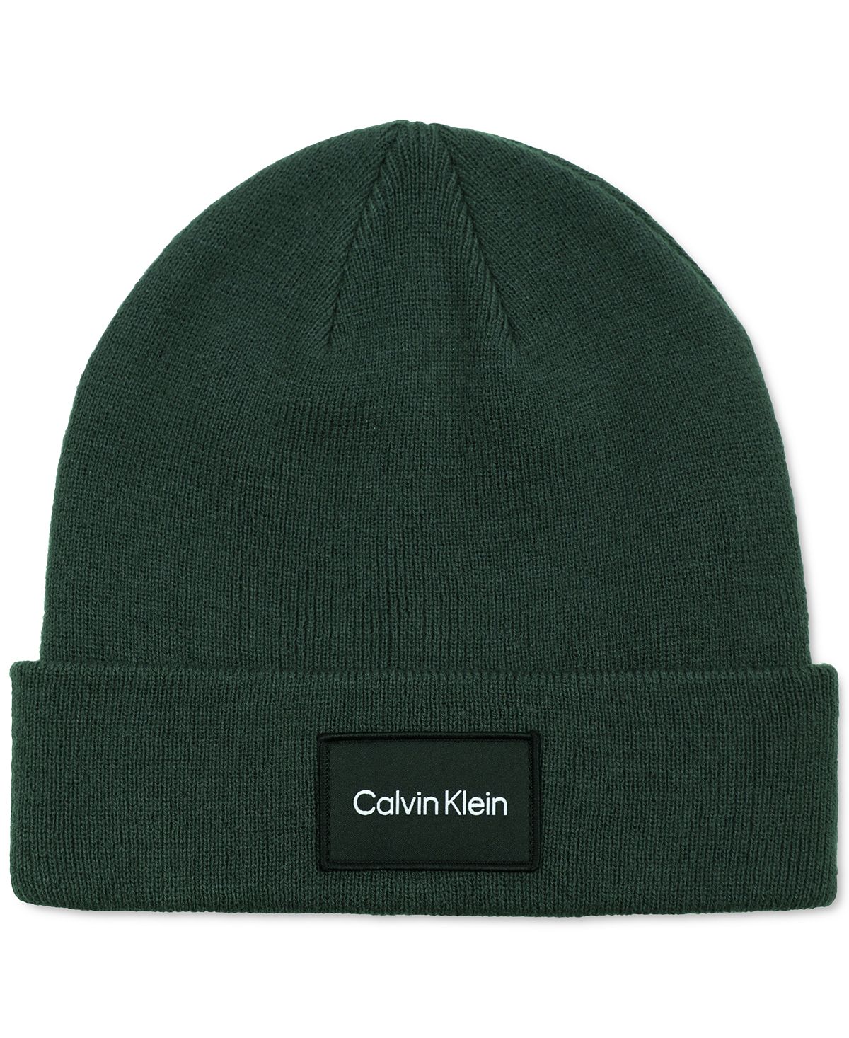 Calvin Klein Men's Woven Hat with Logo Patch