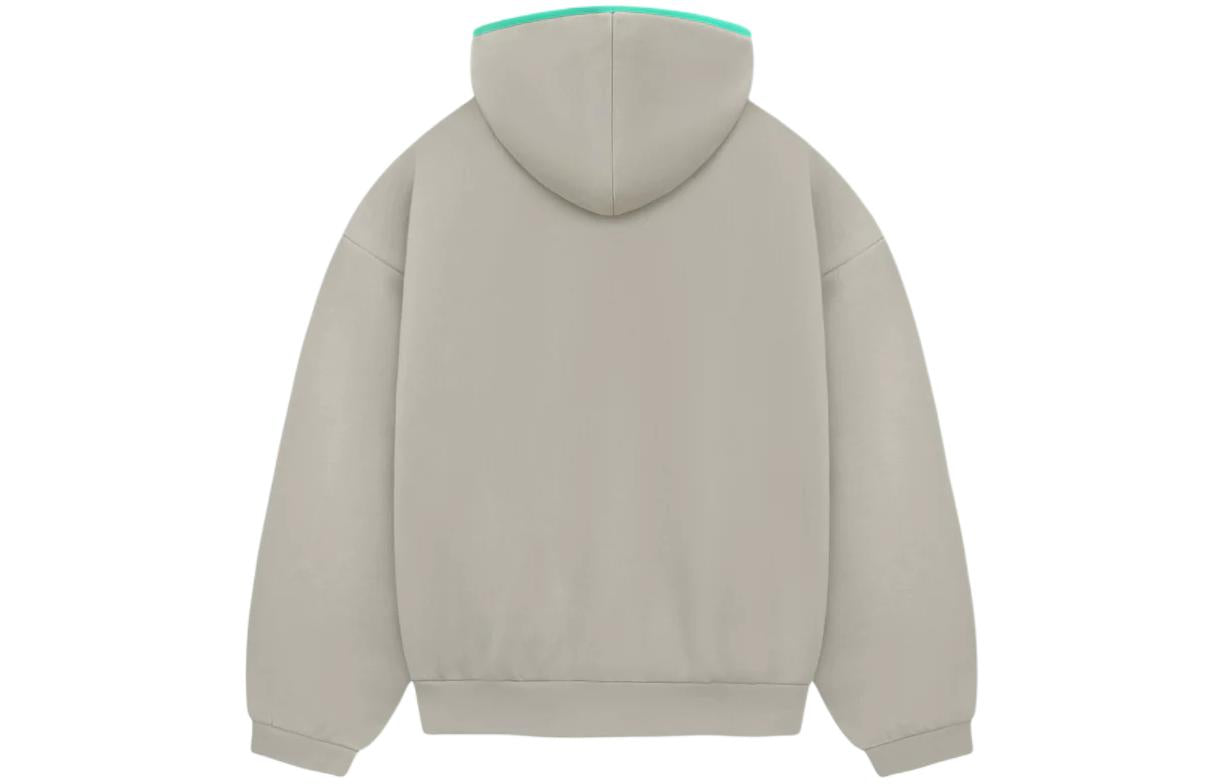 Fear Of God Essentials Spring Tab Detail Hoodie, light gray