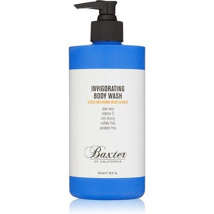 Invigorating shower gel with citrus and herbal musk gels, 473 ml Baxter Of California