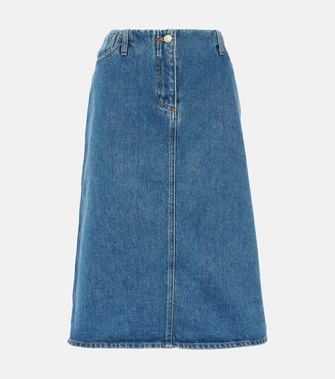 Denim midi skirt Magda Butrym, blue