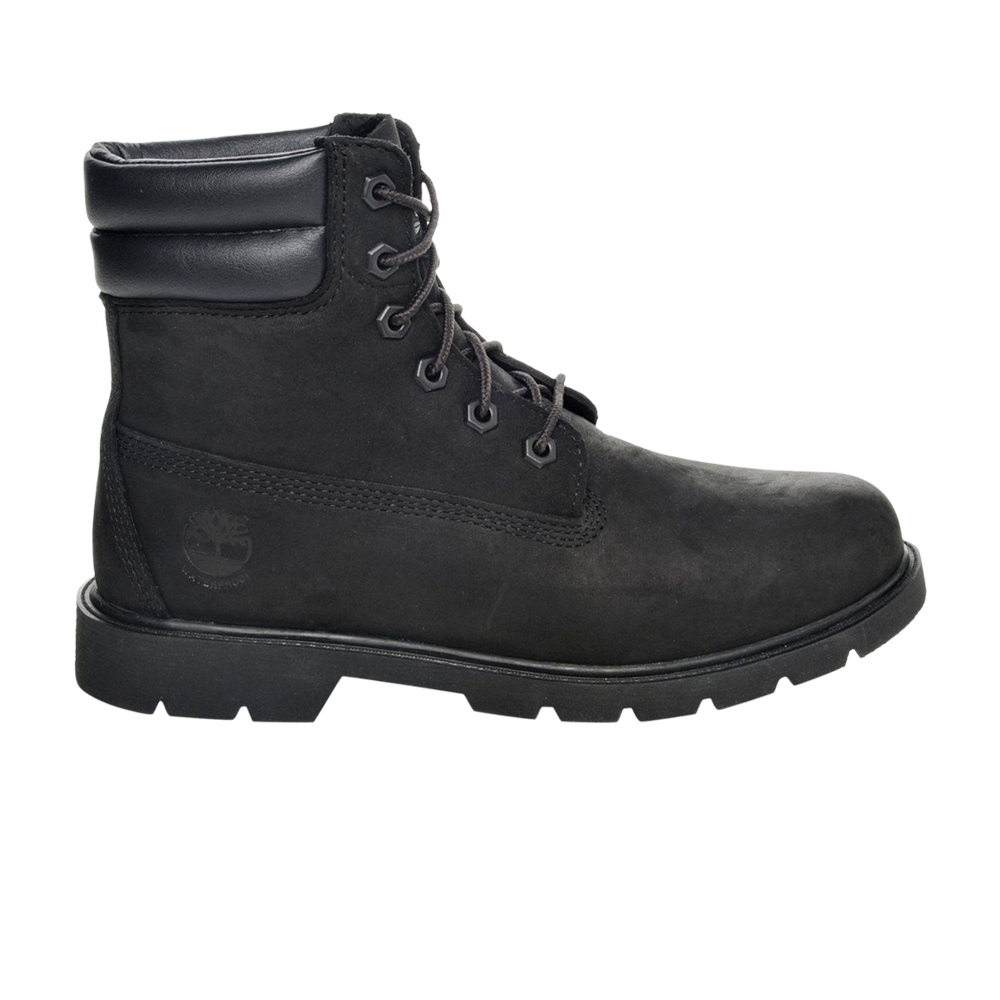 حذاء Timberland الأساسي Linden Woods مقاس 6 بوصات من Wmns، أسود