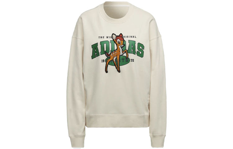 Women's Disney X Disney Sweatshirt, White Adidas Originals