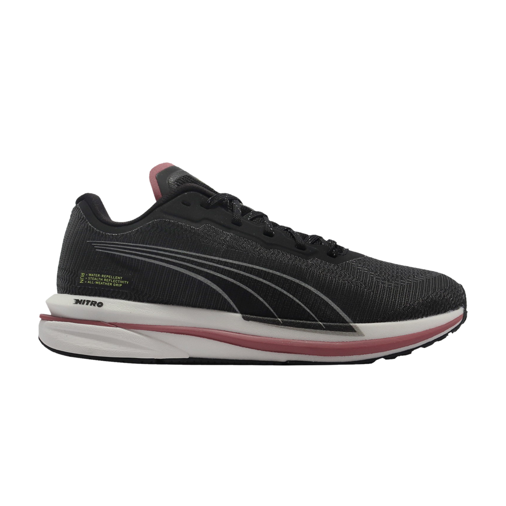 حذاء رياضي Wmns Velocity Nitro WTR Puma باللون الأسود