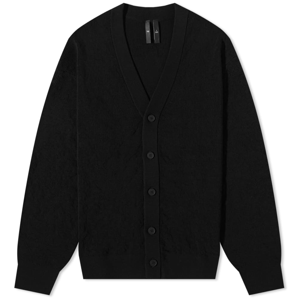 Knitted cardigan Y-3, black