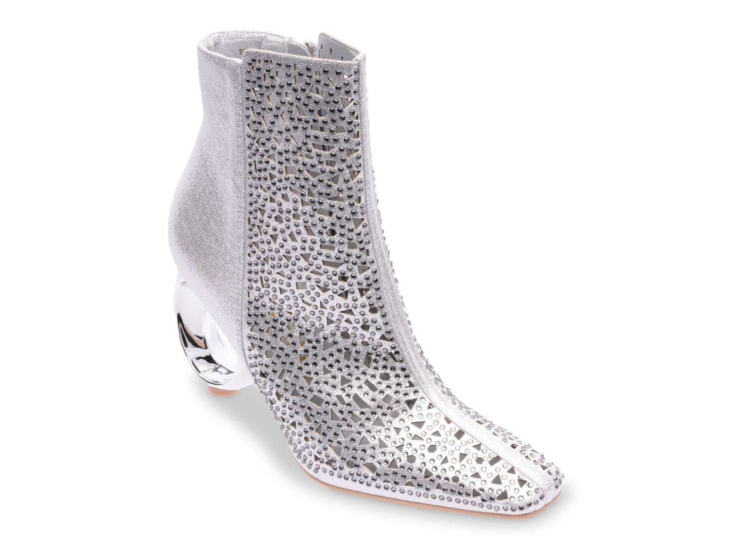 Lady Couture Breeze Ankle Boots, Metallic Silver