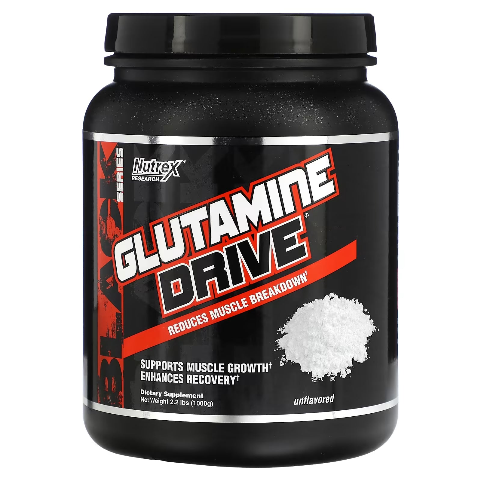 مكمل غذائي بدون نكهة Glutamine Drive من Nutrex Research