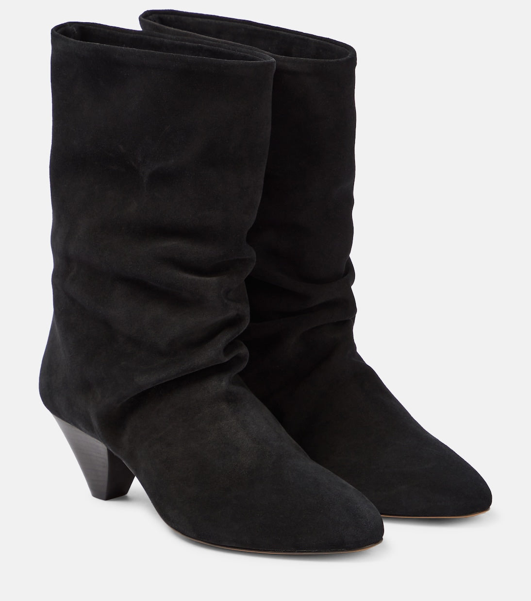 reachi Isabel Marant suede ankle boots, black