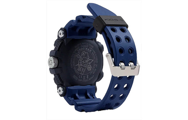 CASIO G-Shock Frogman 'Black' watch, blue