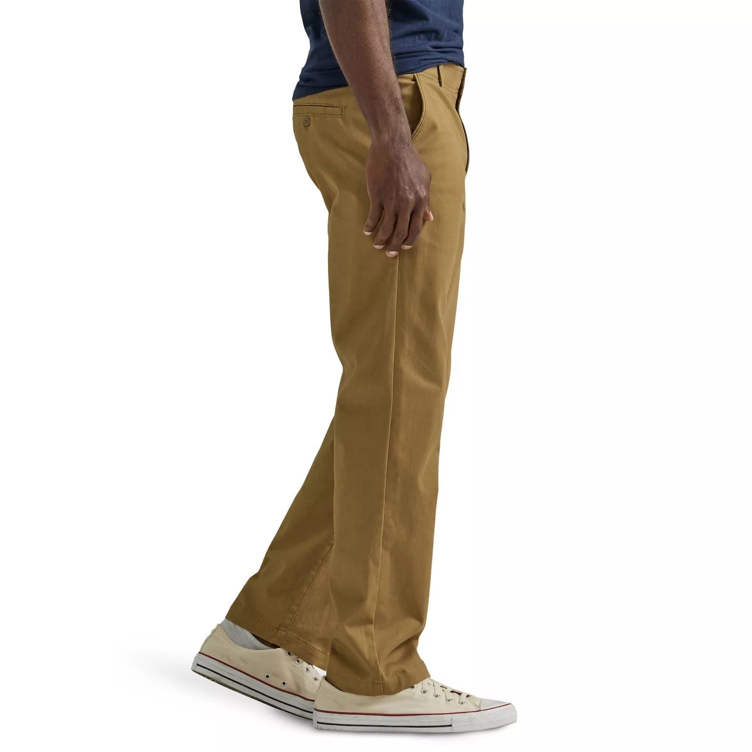 Lee Extreme Comfort MVP Men's Straight Fit Flat Front Trousers