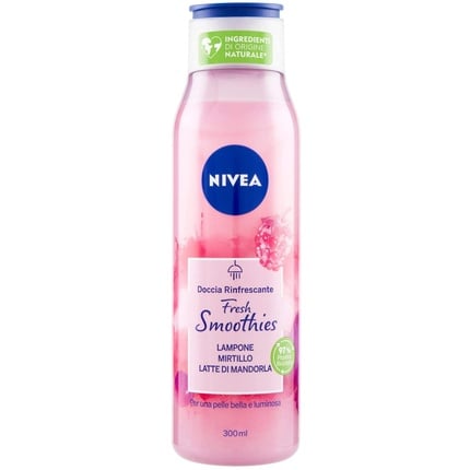 Fresh Smoothies Refreshing shower gel with raspberries and blueberries 300ml, Nivea