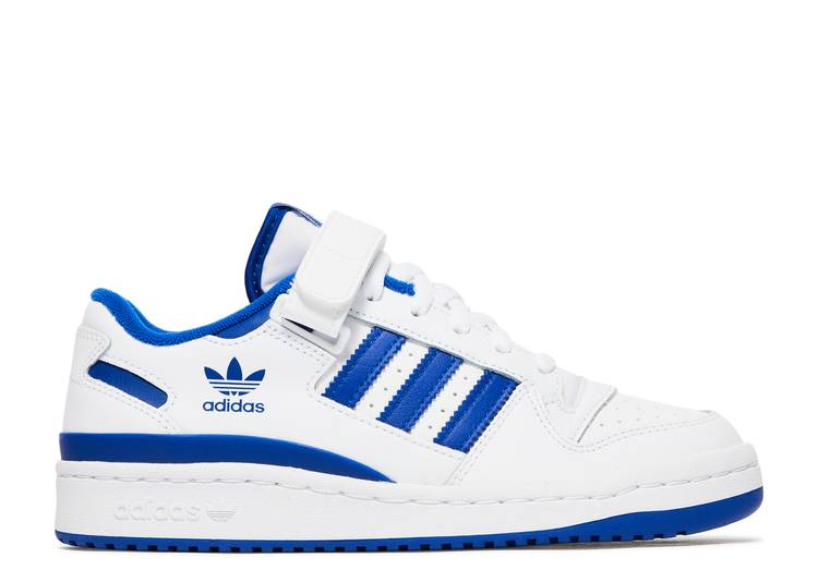 Adidas FORUM LOW J 'WHITE ROYAL BLUE' sneakers, white