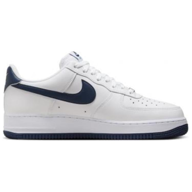 Nike Air Force 1 '07 'White Midnight Navy' White/Blue