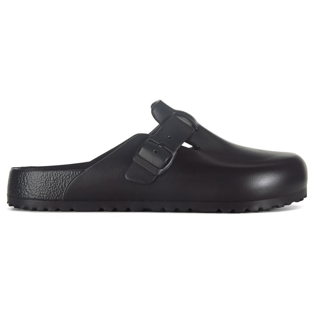 Birkenstock Men's EVA Boston Clogs, Black