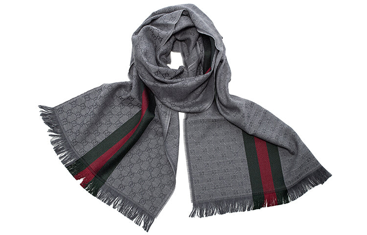 Gucci Unisex Scarf, Gray