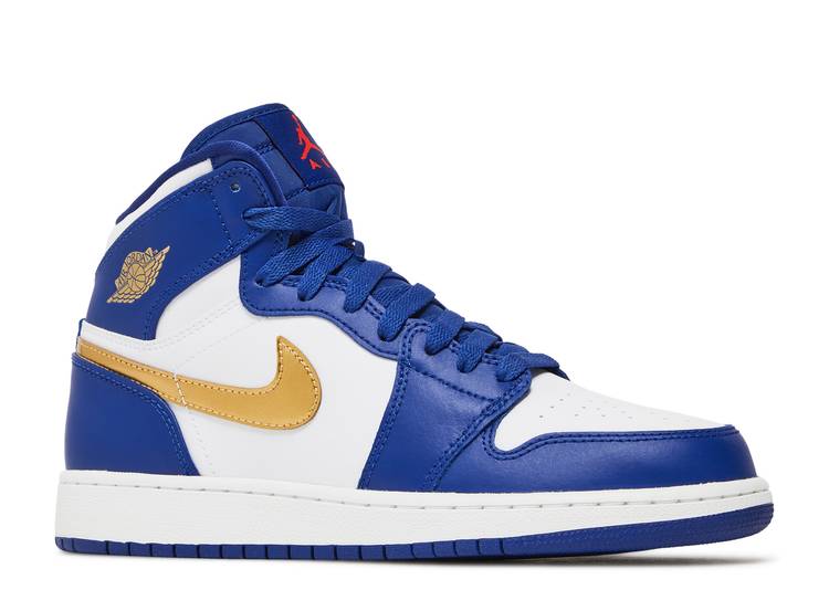 حذاء رياضي AIR JORDAN 1 RETRO HIGH BG 'DEEP ROYAL BLUE'، أزرق