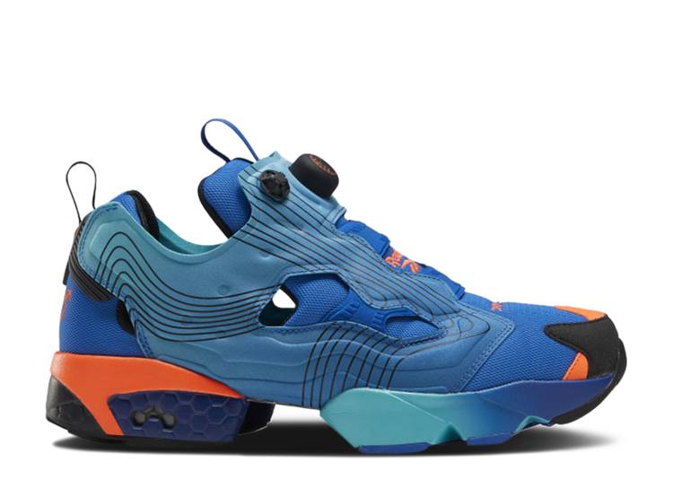 حذاء رياضي Reebok CHROMAT X INSTAPUMP FURY OG 'VECTOR BLUE' باللون الأزرق