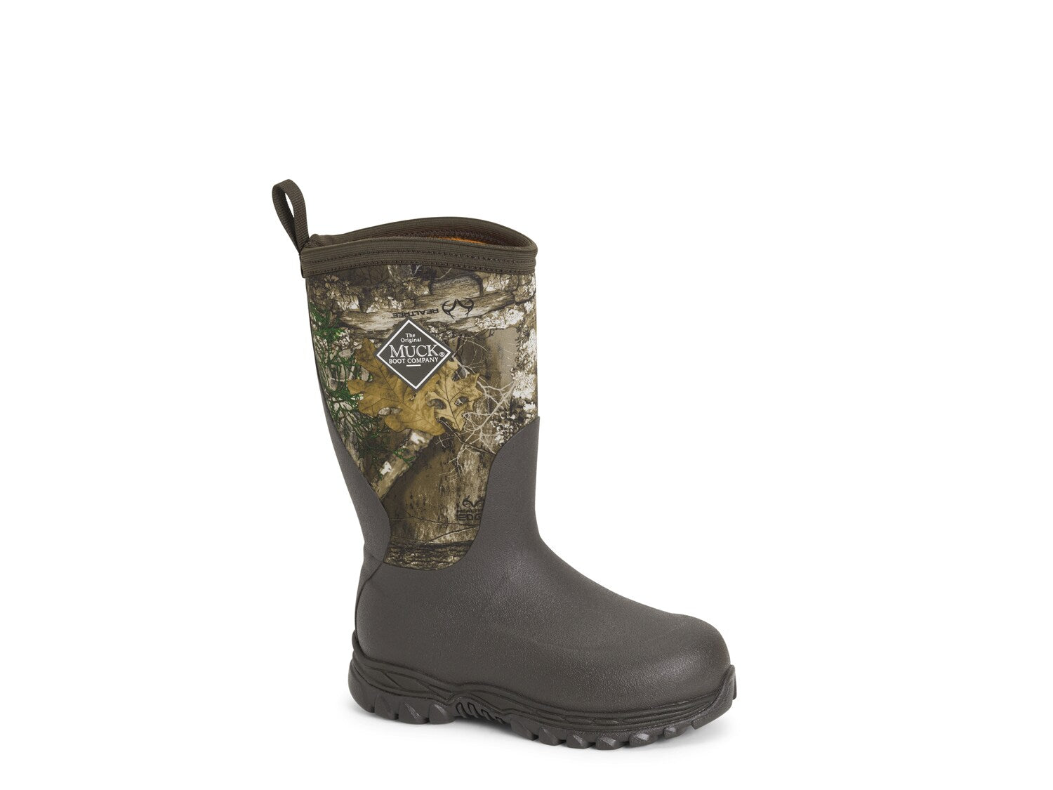 حذاء Realtree Edge Rugged II من شركة Muck Boot Company، باللون البني الداكن