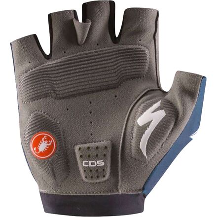 Quick-Step Competizione 2 gloves for men Castelli, blue