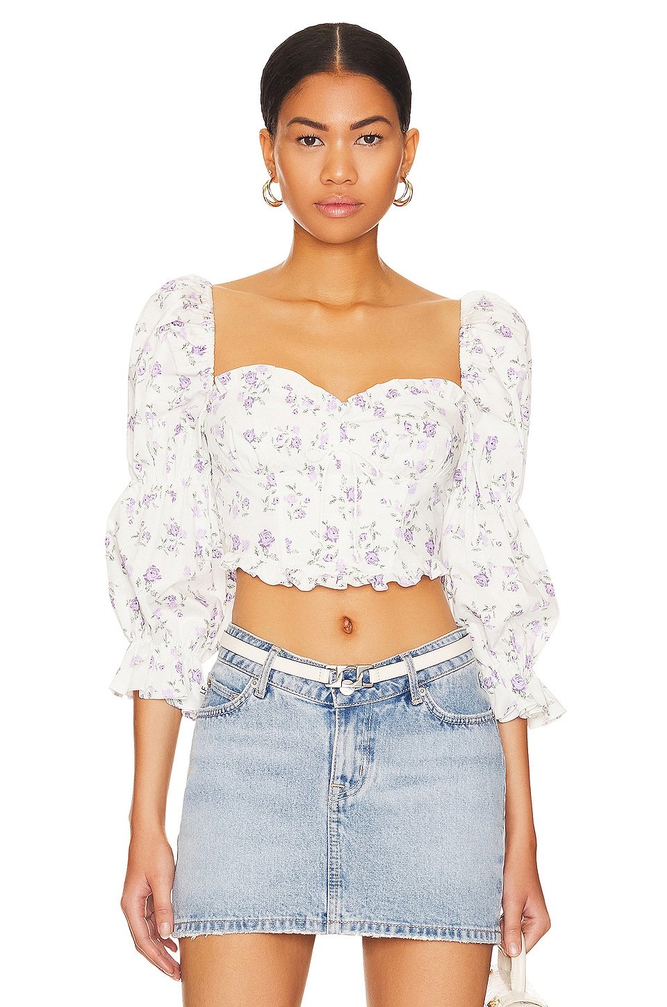 Blouse For Love & Lemons Leslie, color Multi