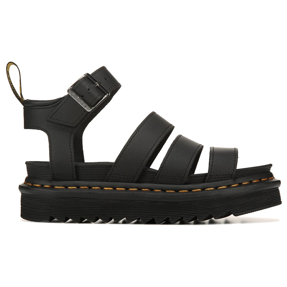 Blaire Dr Women's Platform Gladiator Sandals. Martens, black