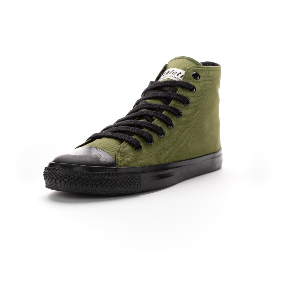 Ethletic high top sneakers, olive