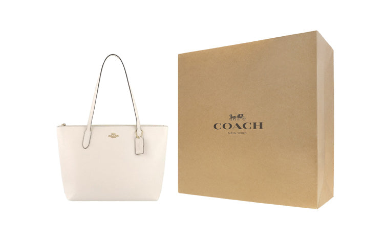 Women's Coach Top Zip Tote