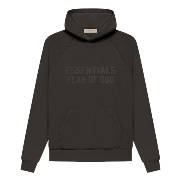 هودي Fear of God Essentials لخريف وشتاء 2022 "Off Black"