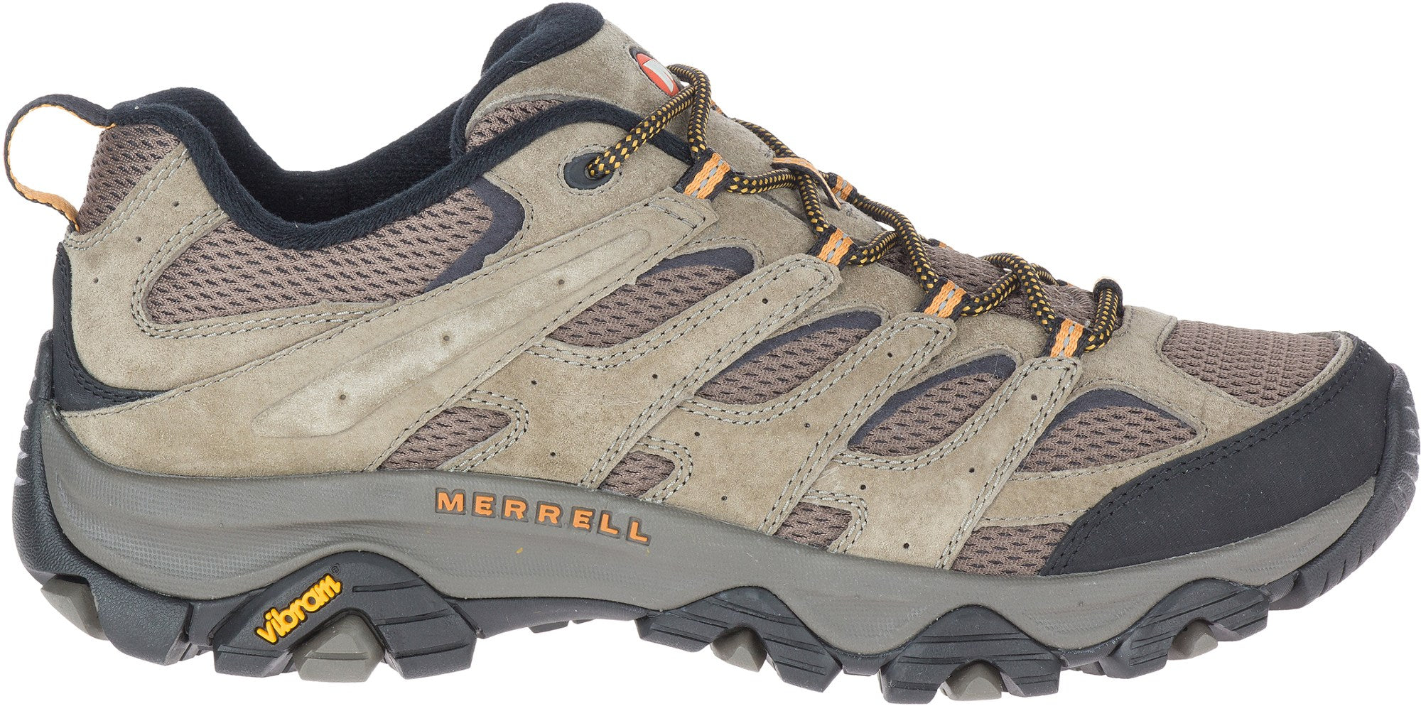 حذاء Merrell Moab 3 للرجال للمشي لمسافات طويلة، بيج/بني