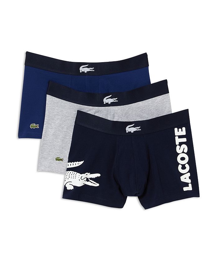 Cotton Elastic Shorts, Pack of 3 Lacoste