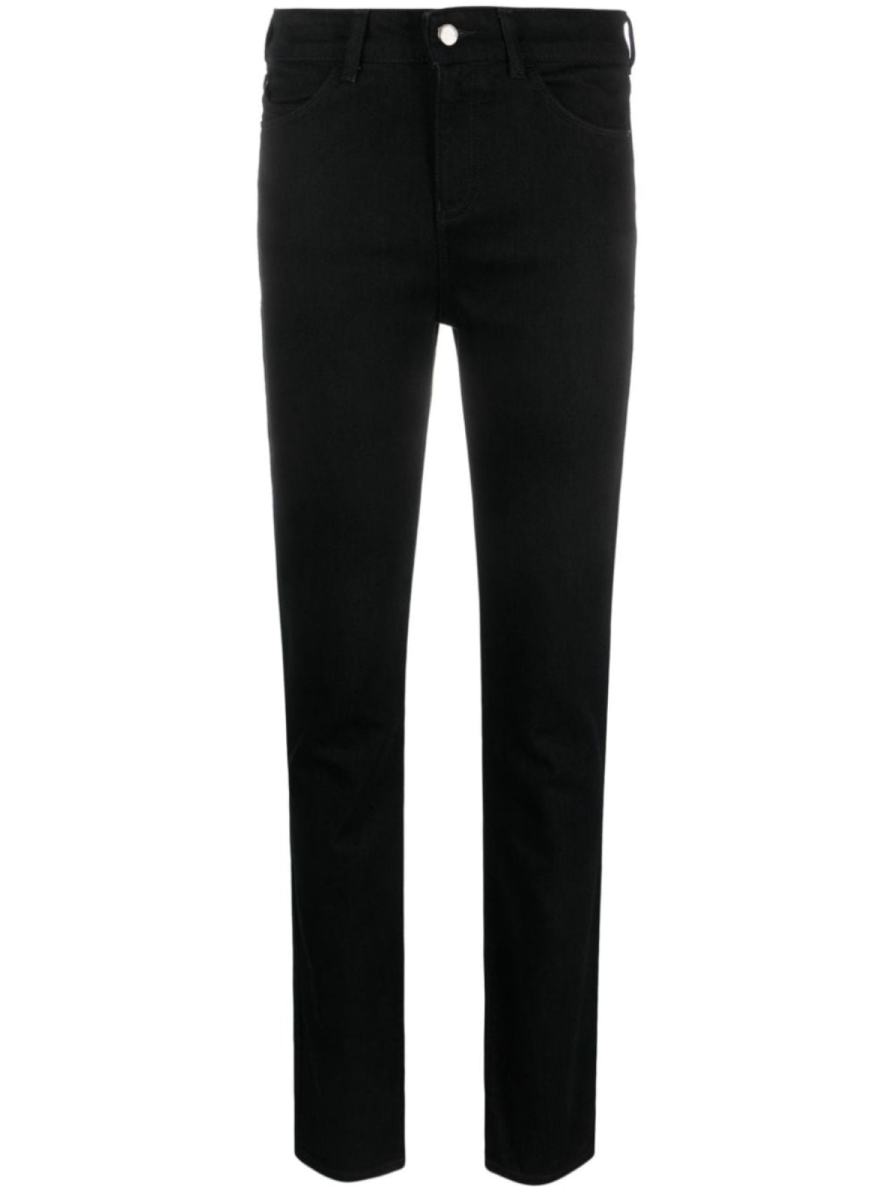 Emporio Armani Skinny Jeans Mid Rise Black