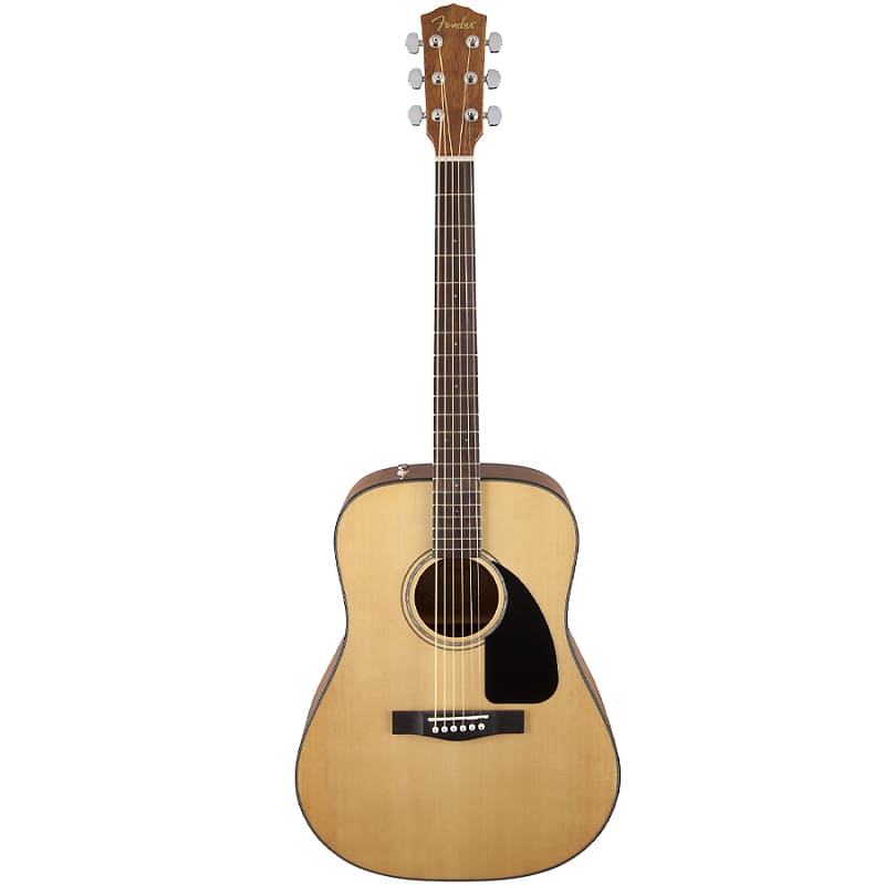 جيتار صوتي Fender CD-60 Dreadnought مع حقيبة - لون طبيعي